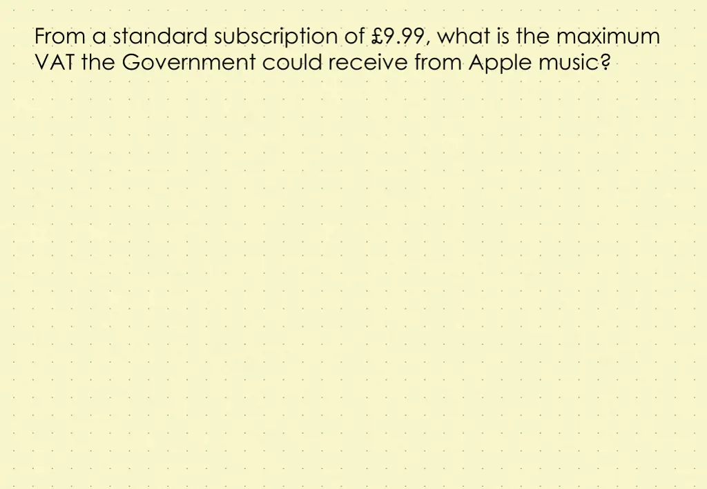from a standard subscription of 9 99 what