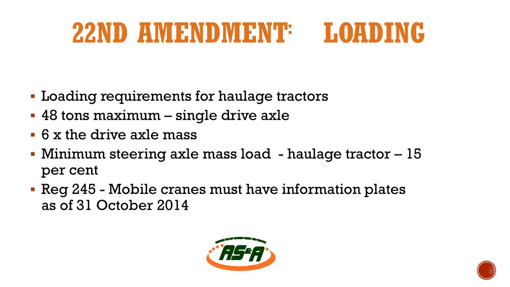 22nd amendment loading