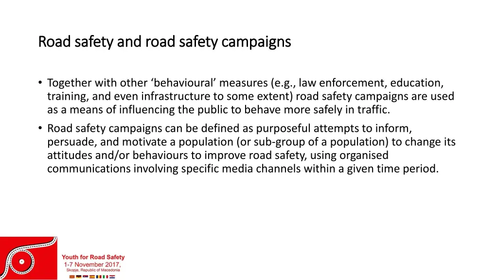 road safety and road safety campaigns road safety 1