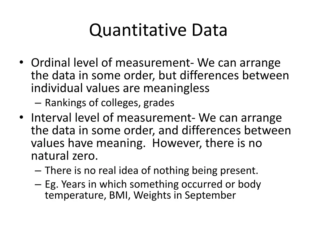 quantitative data 1