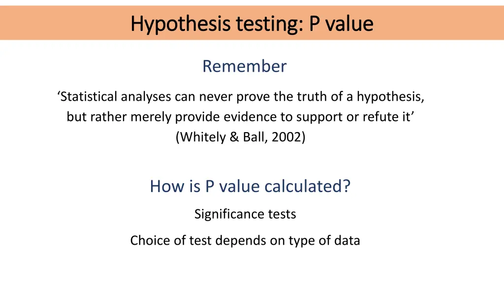 hypothesis testing p value hypothesis testing 1