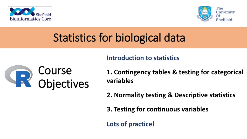 statistics for biological data statistics 3