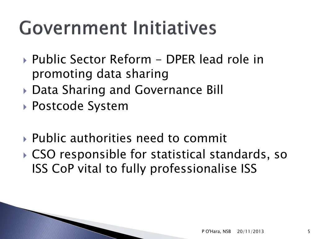 public sector reform dper lead role in promoting