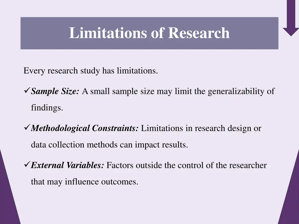 limitations of research