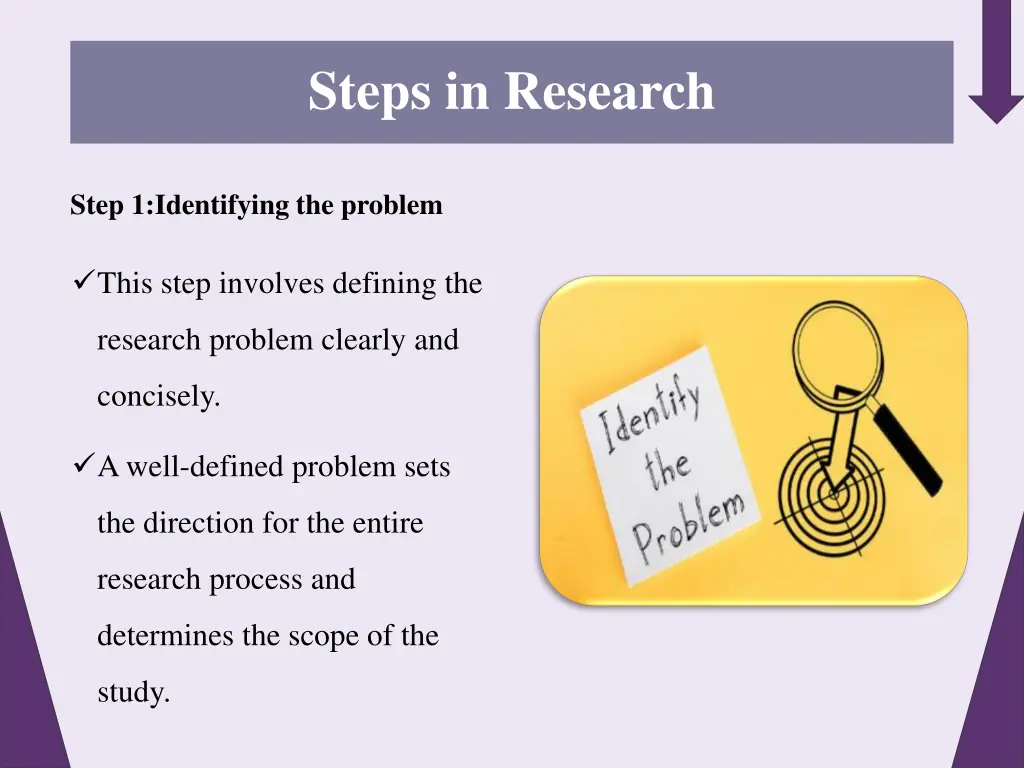 steps in research 1