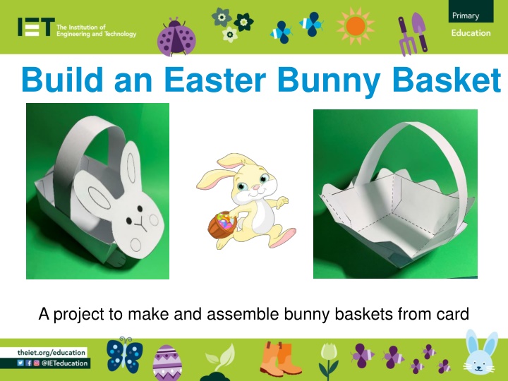 build an easter bunny basket