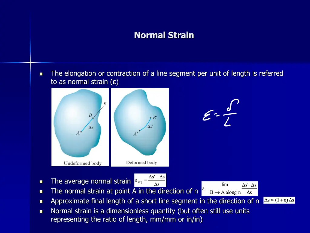 normal strain