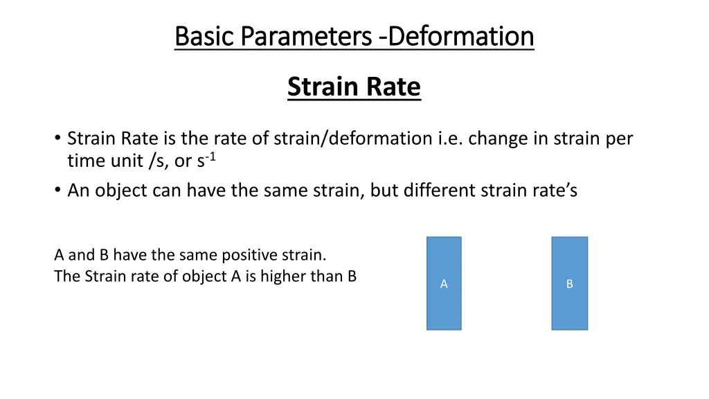 basic parameters basic parameters deformation 1