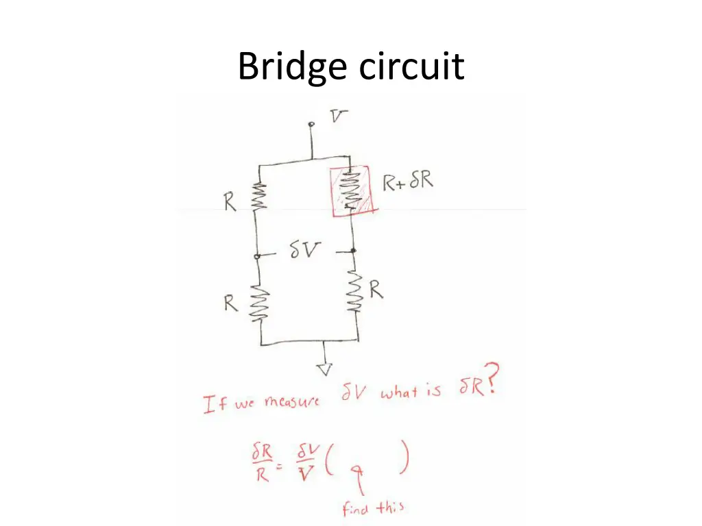 bridge circuit