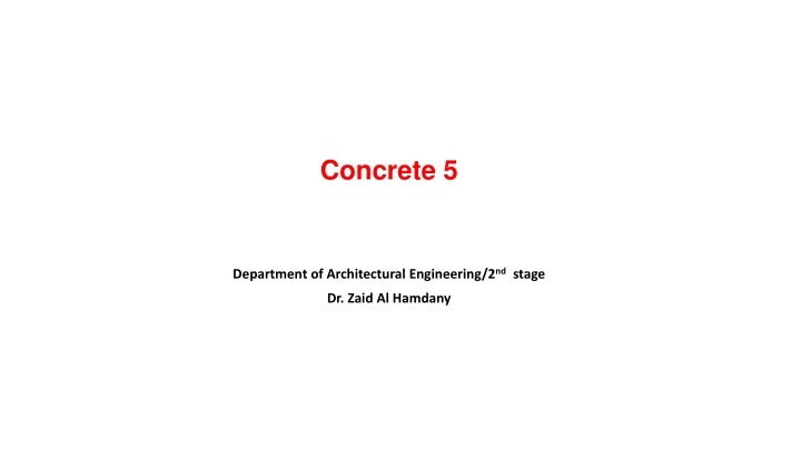 concrete 5