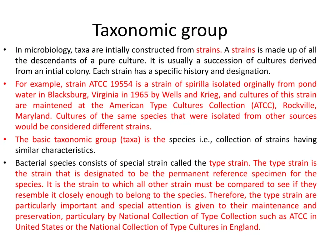 taxonomic group 1