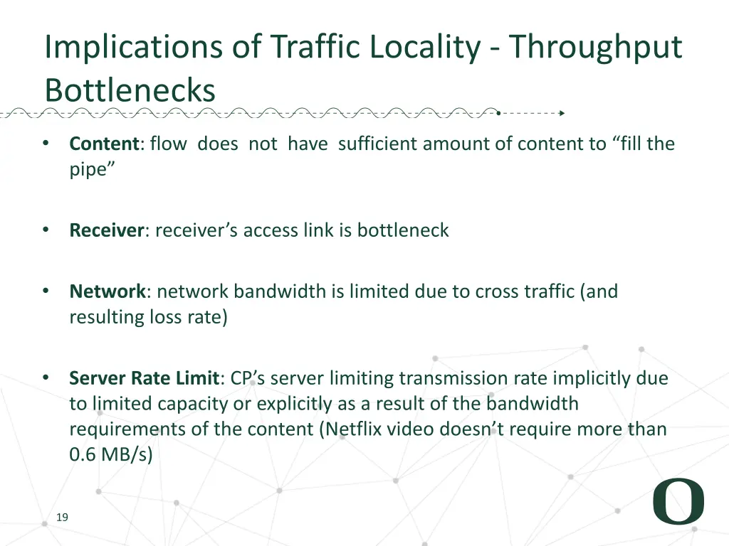 implications of traffic locality throughput 1