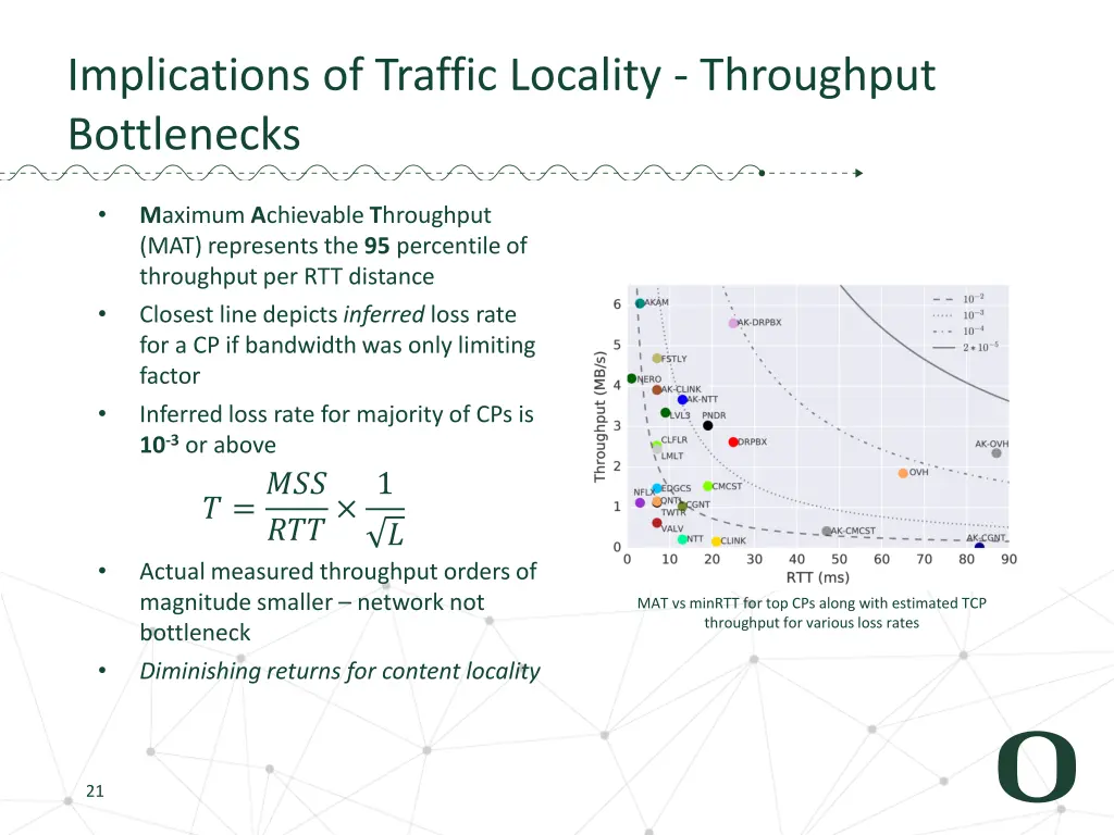 implications of traffic locality throughput 3