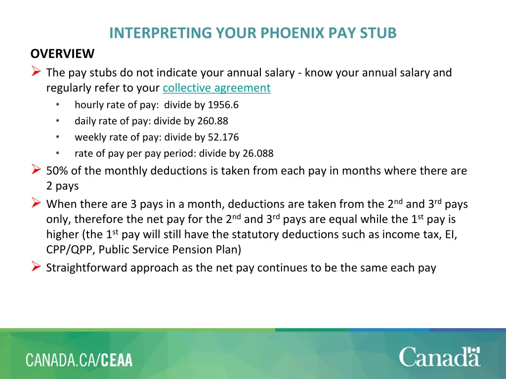 interpreting your phoenix pay stub