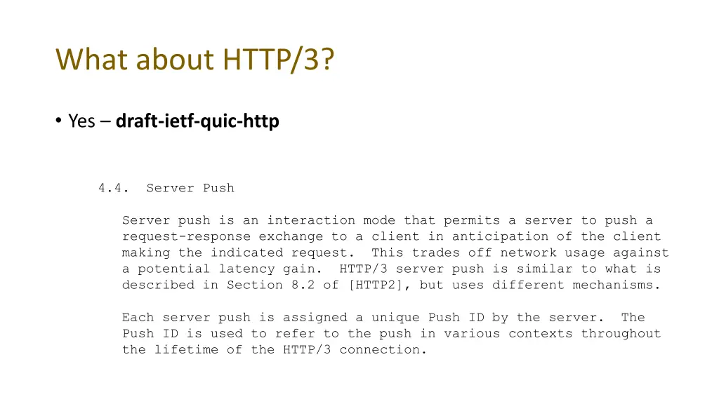 what about http 3