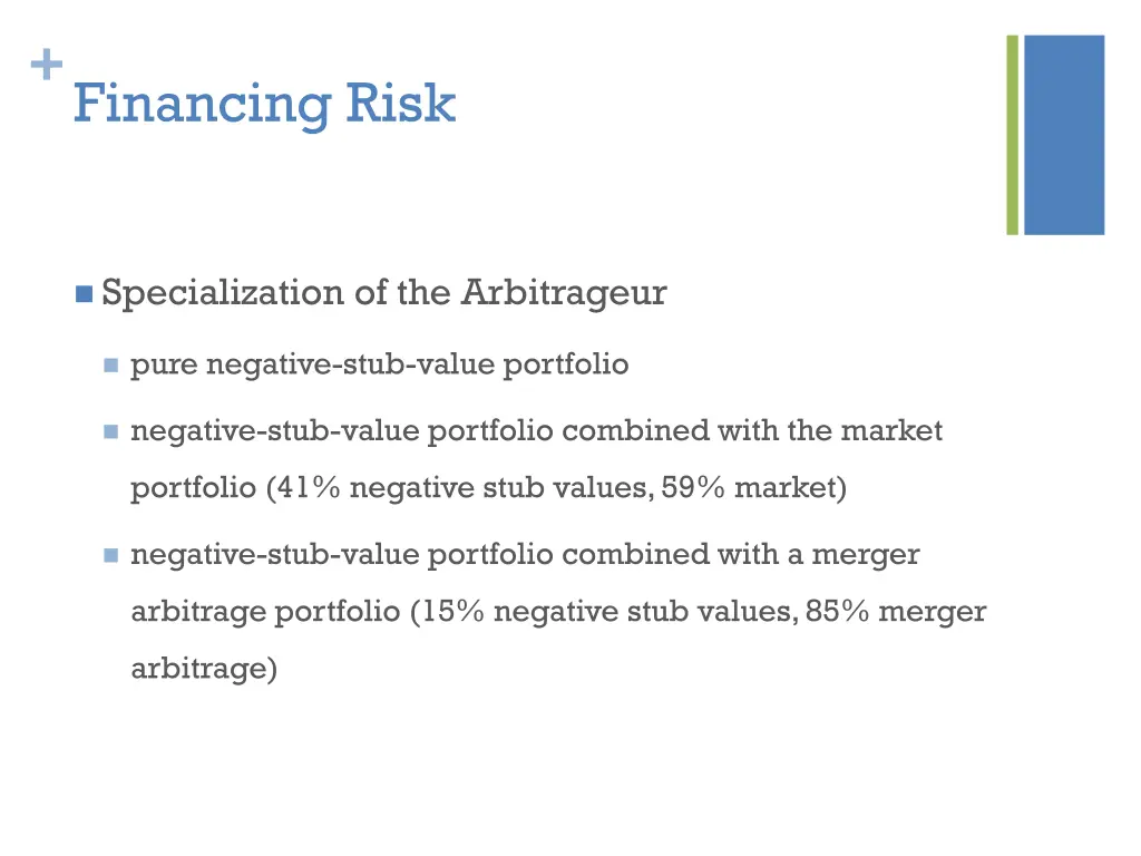 financing risk 2