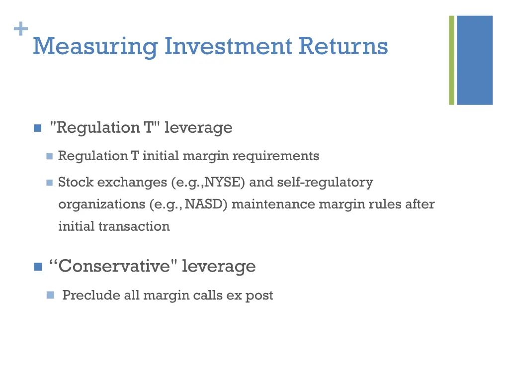 measuring investment returns 3