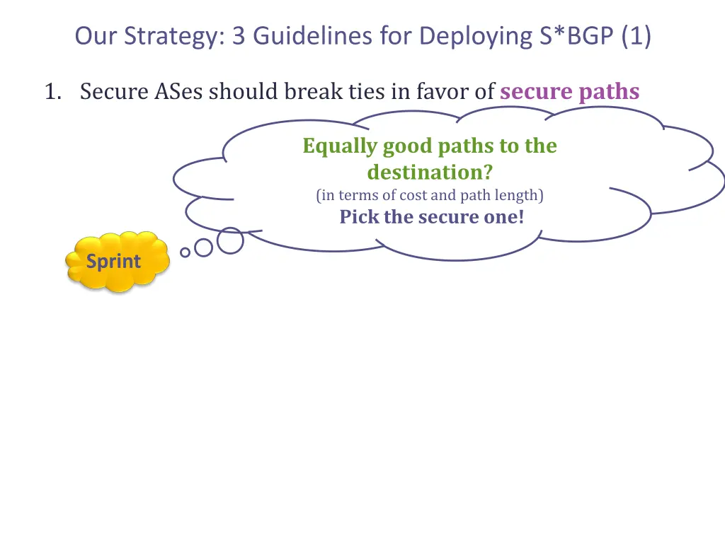 our strategy 3 guidelines for deploying s bgp 1