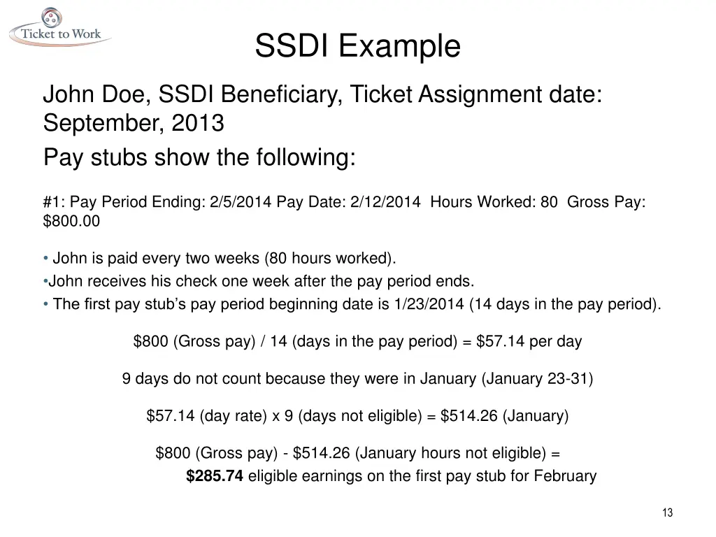 ssdi example