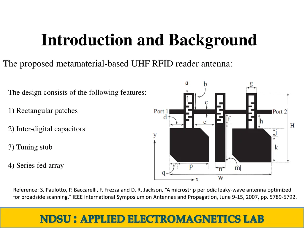 introduction and background