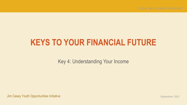 keys to your financial future