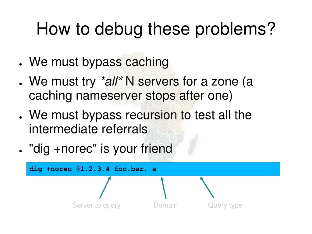 how to debug these problems