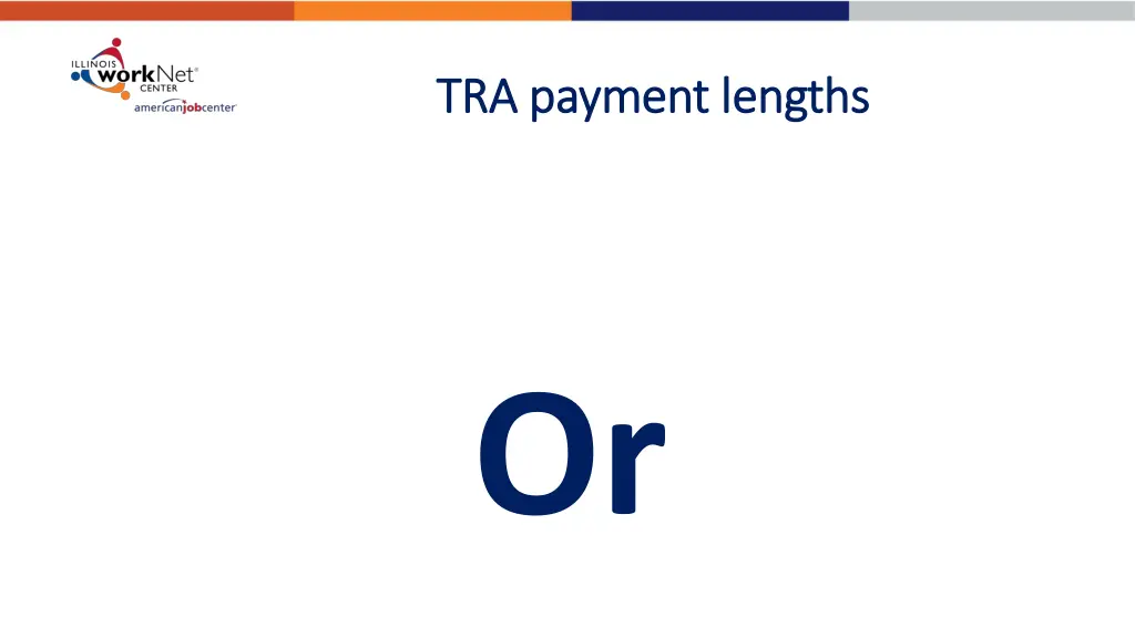 tra payment lengths tra payment lengths 4