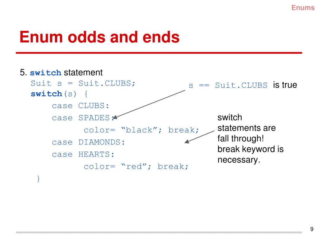 enums 7