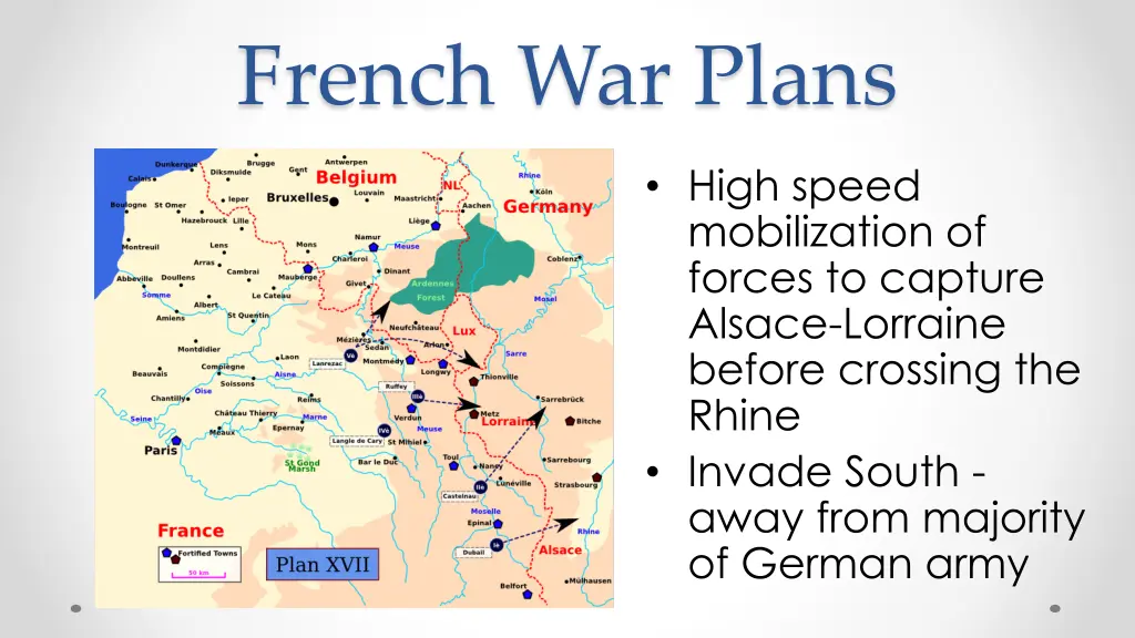 french war plans 1