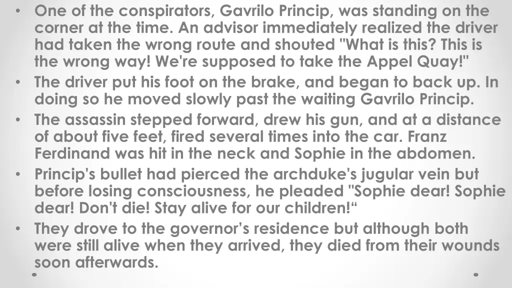 one of the conspirators gavrilo princip