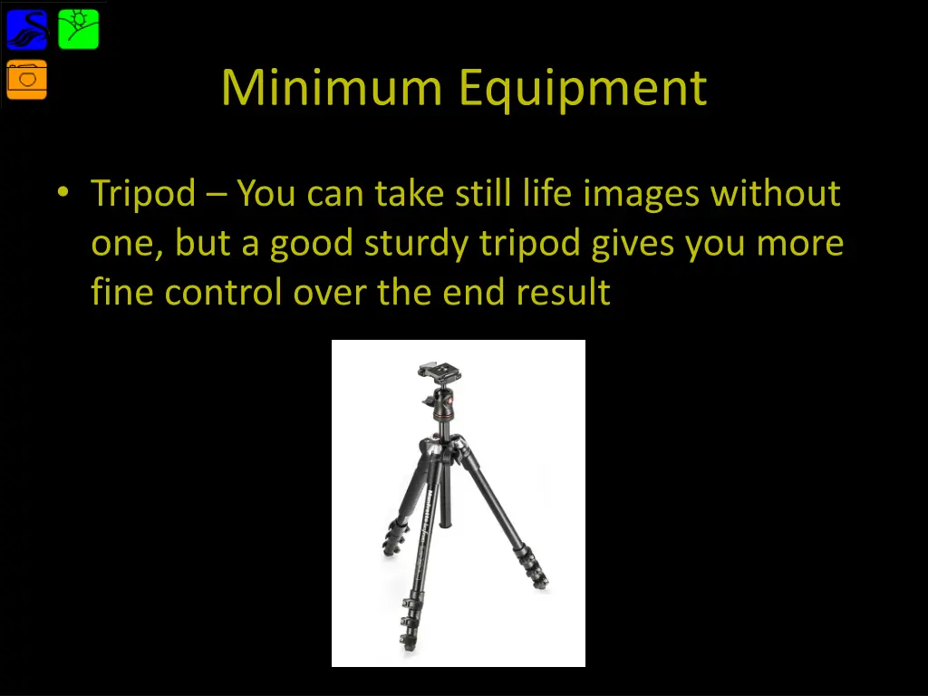 minimum equipment 1