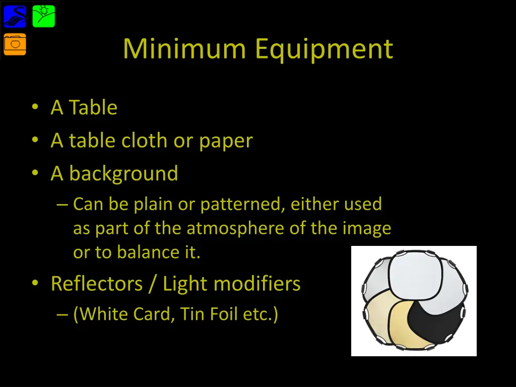 minimum equipment 2