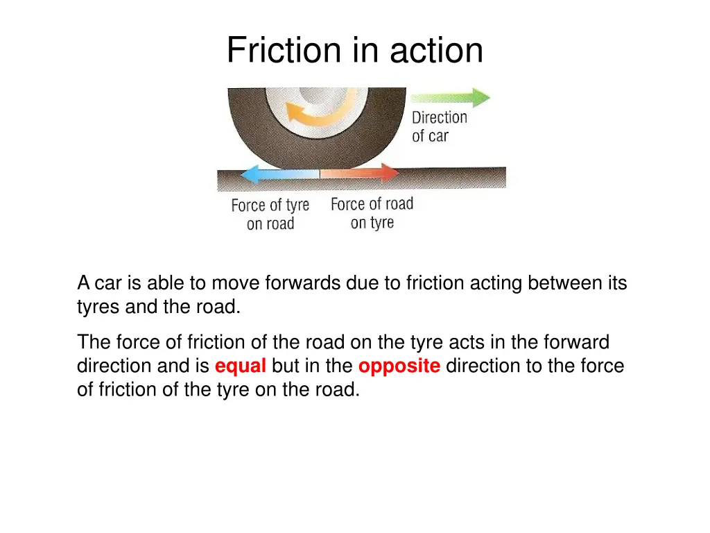 friction in action