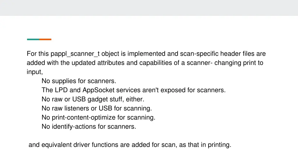 for this pappl scanner t object is implemented