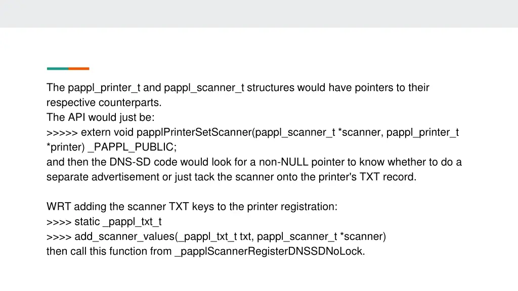 the pappl printer t and pappl scanner