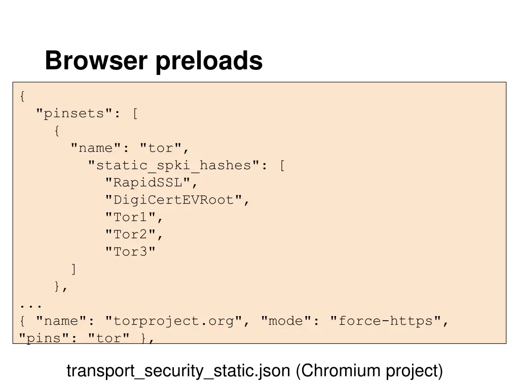 browser preloads