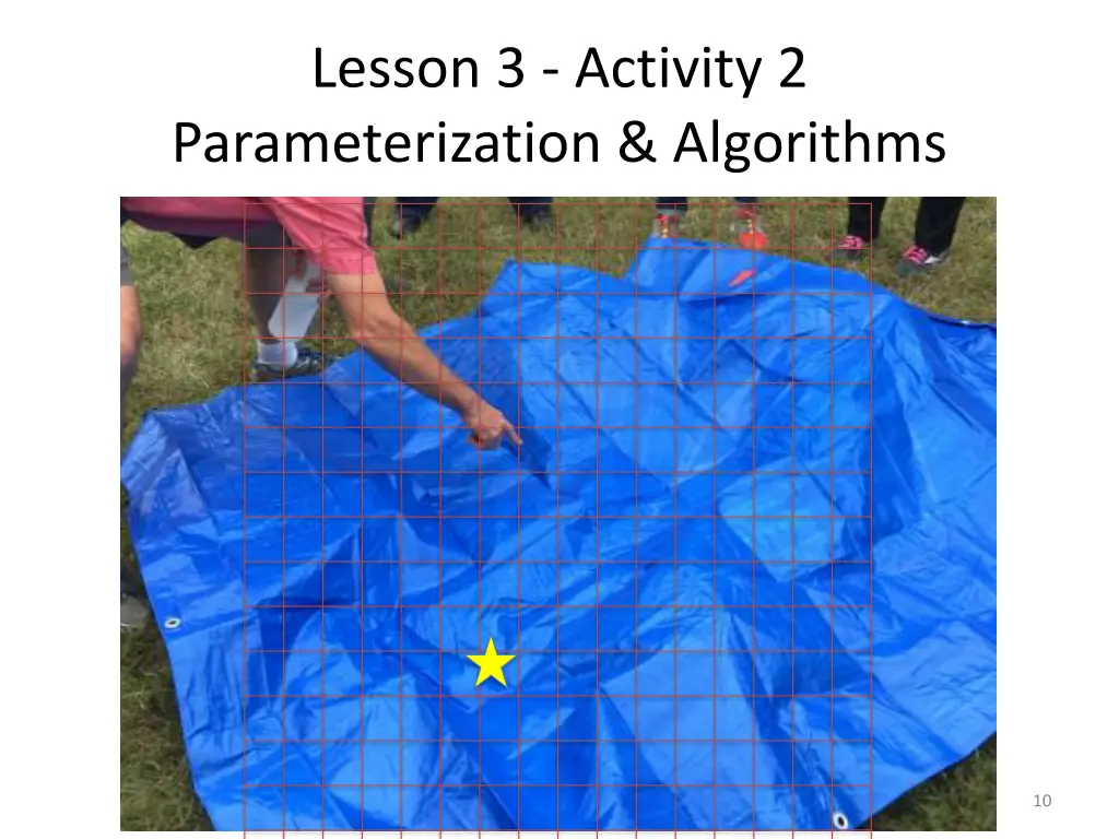 lesson 3 activity 2 parameterization algorithms