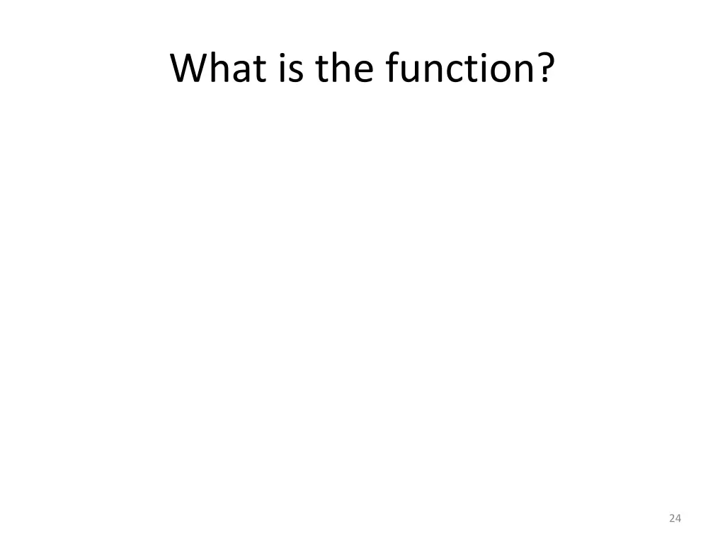 what is the function