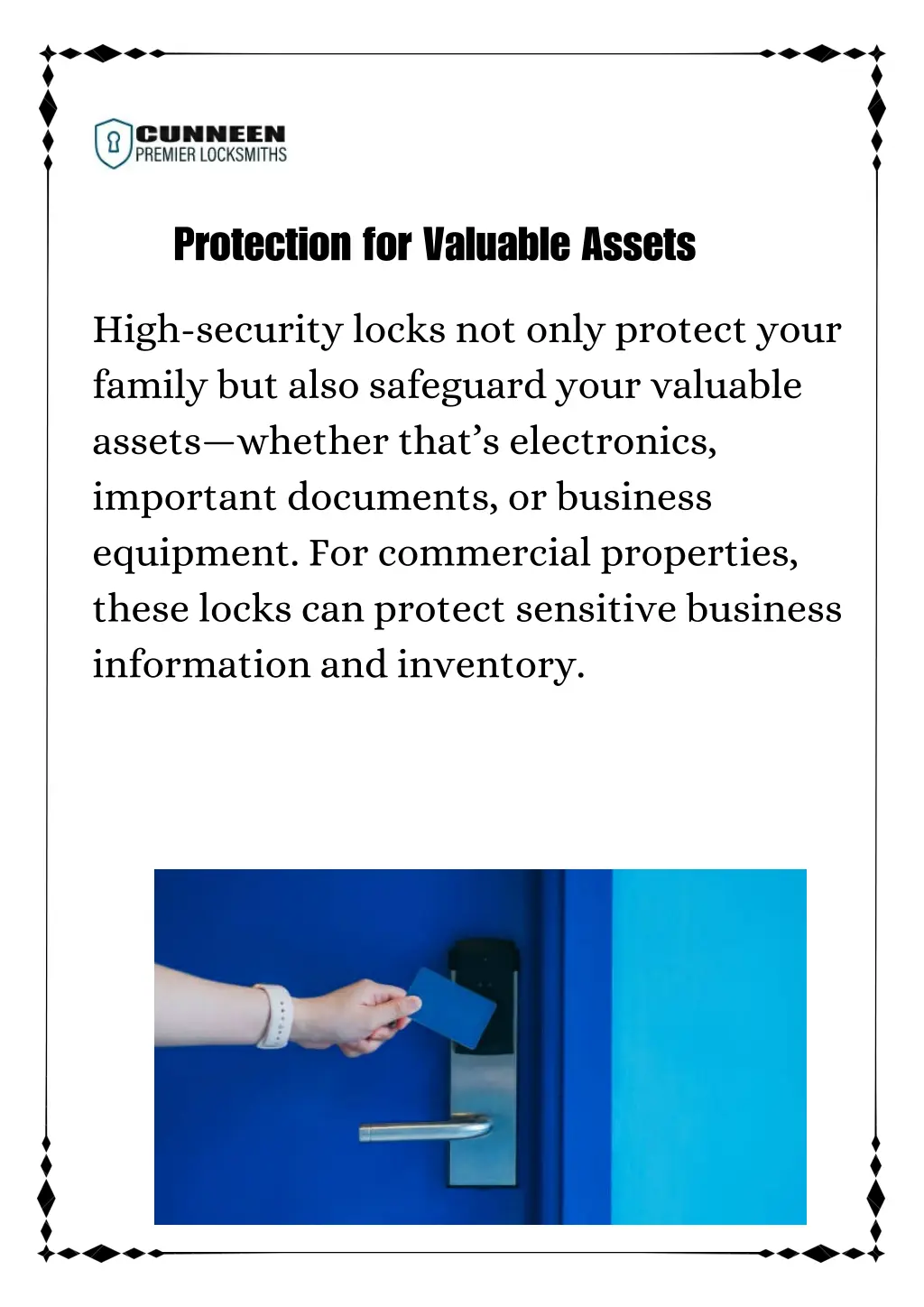 protection for valuable assets