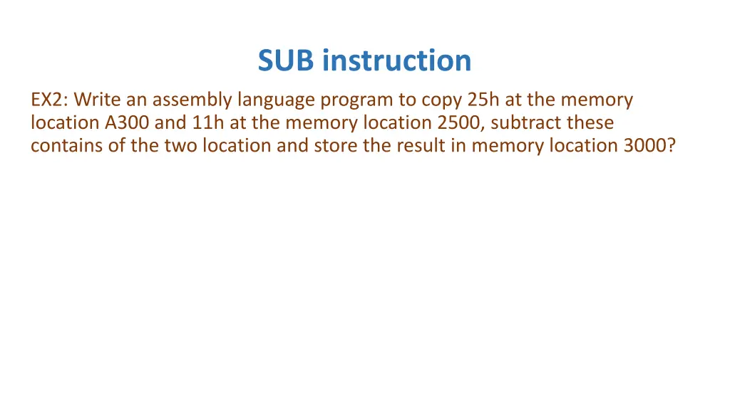 sub instruction 5