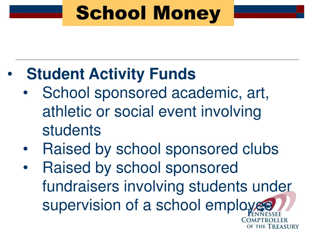 school money 1