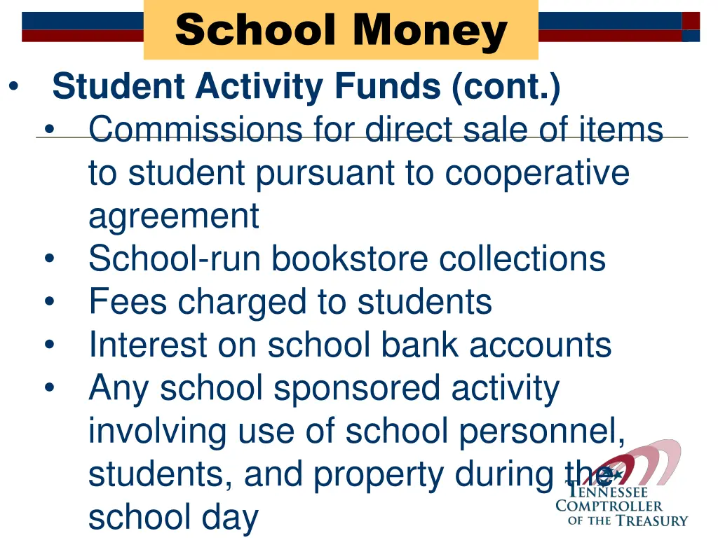 school money 2