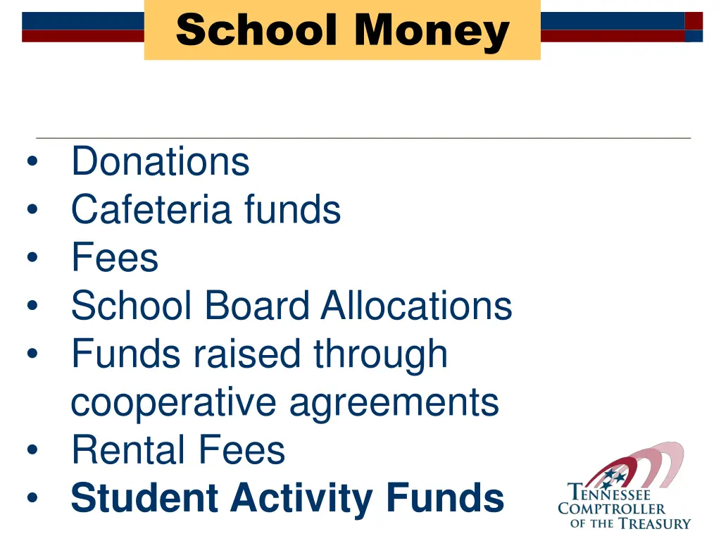 school money