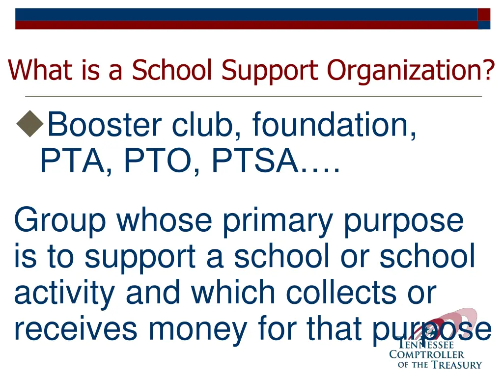 what is a school support organization