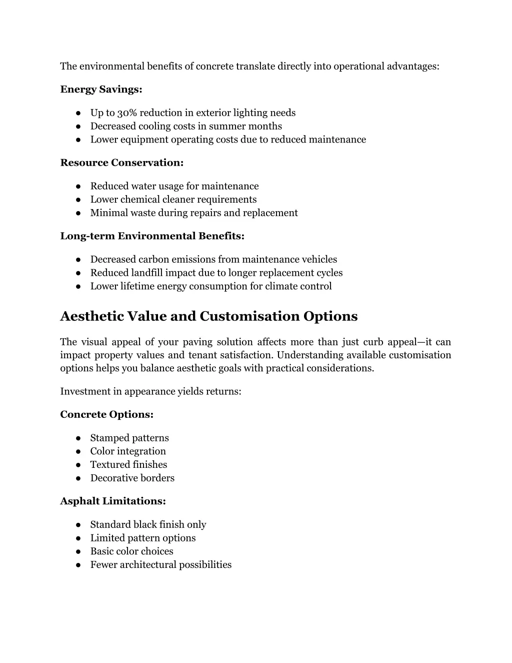 the environmental benefits of concrete translate