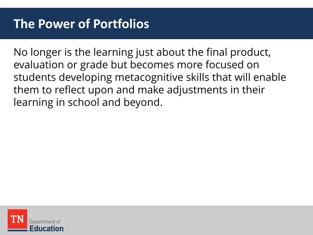 the power of portfolios 1