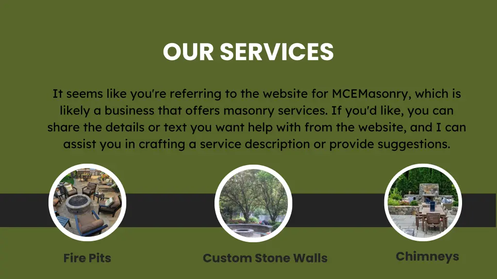 our services