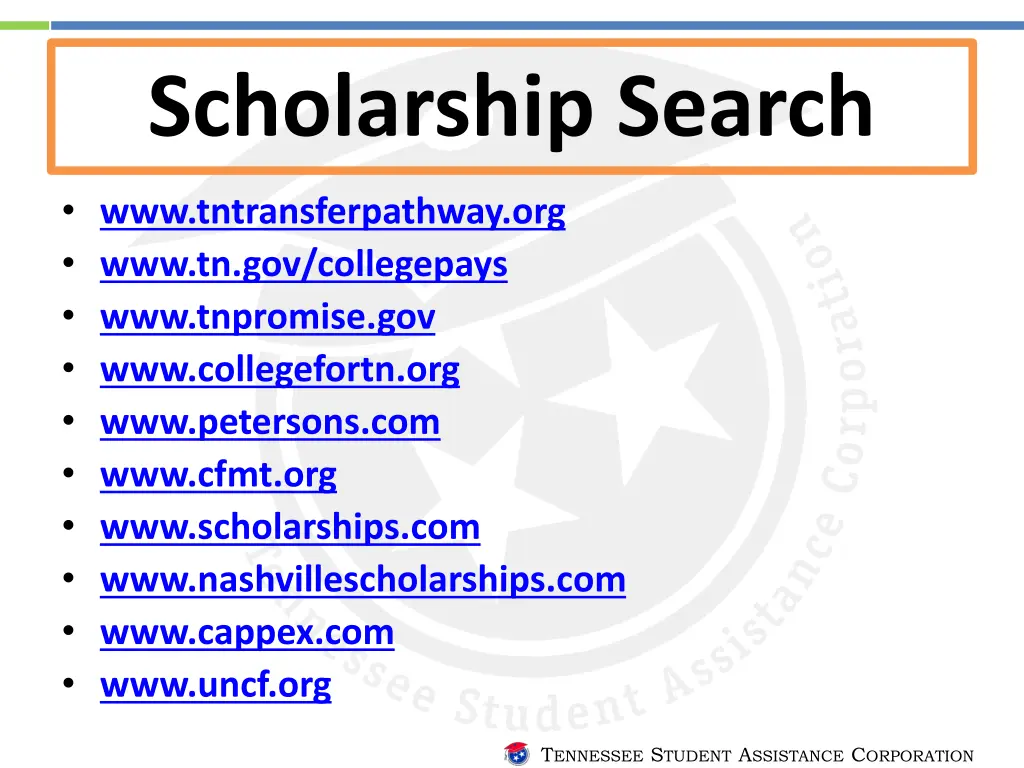 scholarship search