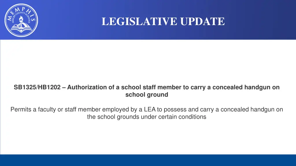 legislative update 1