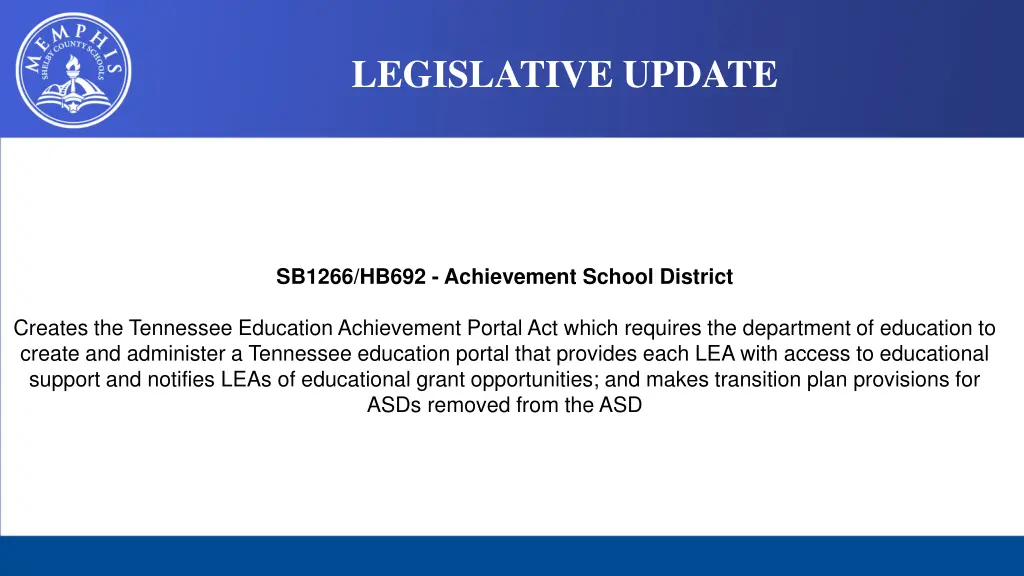 legislative update 4